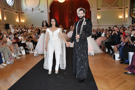 Präsentation der Brautmodenkollektion Pompöös by Semiha Bähr in Berlin