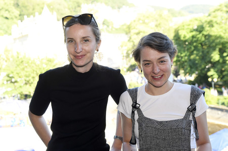 Photoshooting mit Ursa Menart und Liza Marijina, Karlovy Vary International Film Festival 2019