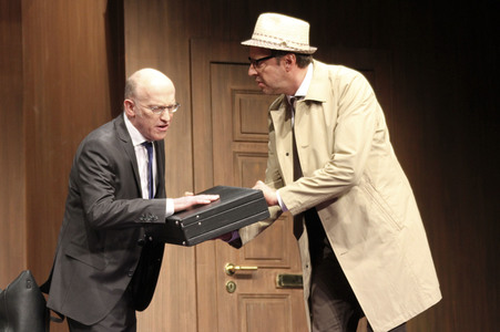 Theaterprobe 'Funny Money' in Hamburg