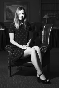 Photoshooting mit Kara Hayward und Liana Liberato, Karlovy Vary International Film Festival 2019