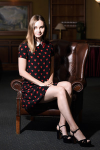 Photoshooting mit Kara Hayward und Liana Liberato, Karlovy Vary International Film Festival 2019