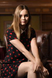 Photoshooting mit Kara Hayward und Liana Liberato, Karlovy Vary International Film Festival 2019