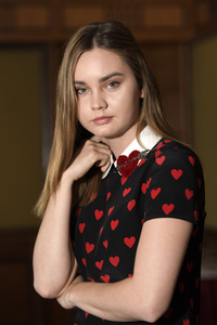 Photoshooting mit Kara Hayward und Liana Liberato, Karlovy Vary International Film Festival 2019