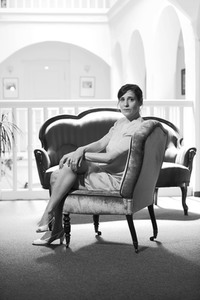 Photoshooting mit Angeliki Papoulia, Karlovy Vary International Film Festival 2019