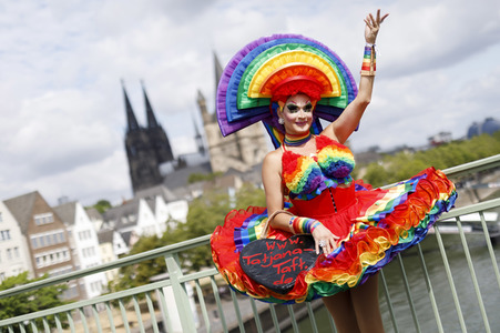 Christopher Street Day Parade in Köln