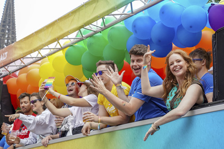 Christopher Street Day Parade in Köln