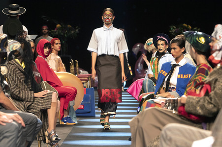 Brain&Beast Fashion Show auf der Mercedes-Benz Fashion Week Madrid Spring/Summer 2020