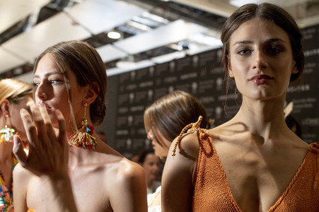 Dolores Cortes Fashion Show auf der Mercedes-Benz Fashion Week Madrid Spring/Summer 2020