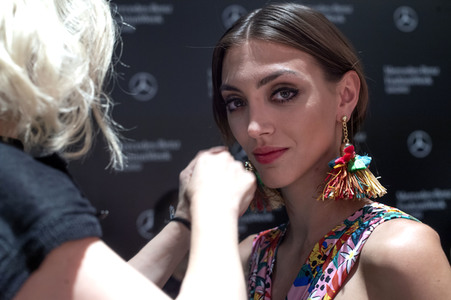 Dolores Cortes Fashion Show auf der Mercedes-Benz Fashion Week Madrid Spring/Summer 2020