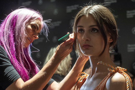 Dolores Cortes Fashion Show auf der Mercedes-Benz Fashion Week Madrid Spring/Summer 2020