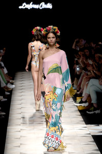 Dolores Cortes Fashion Show auf der Mercedes-Benz Fashion Week Madrid Spring/Summer 2020