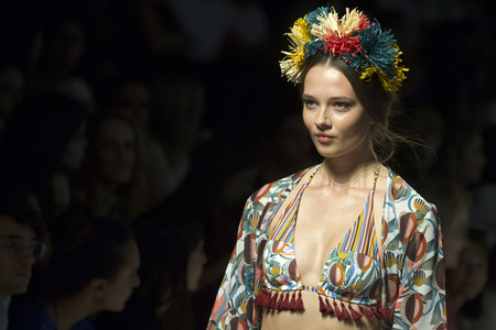 Dolores Cortes Fashion Show auf der Mercedes-Benz Fashion Week Madrid Spring/Summer 2020