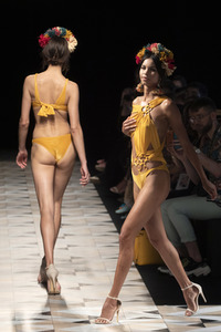 Dolores Cortes Fashion Show auf der Mercedes-Benz Fashion Week Madrid Spring/Summer 2020