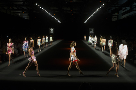 Custo Barcelona Fashion Show auf der Mercedes-Benz Fashion Week Madrid Spring/Summer 2020