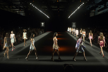 Custo Barcelona Fashion Show auf der Mercedes-Benz Fashion Week Madrid Spring/Summer 2020