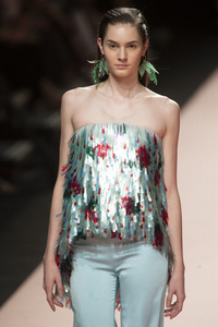 Juan Duyos Fashion Show auf der Mercedes-Benz Fashion Week Madrid Spring/Summer 2020