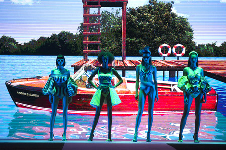 Andres Sarda Fashion Show auf der Mercedes-Benz Fashion Week Madrid Spring/Summer 2020