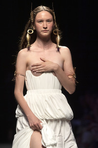 Juan Vidal Fashion Show auf der Mercedes-Benz Fashion Week Madrid Spring/Summer 2020