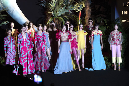 Hannibal Laguna Fashion Show auf der Mercedes-Benz Fashion Week Madrid Spring/Summer 2020