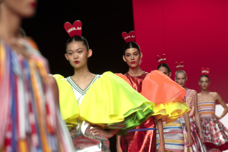 Agatha Ruiz de la Prada Fashion Show auf der Mercedes-Benz Fashion Week Madrid Spring/Summer 2020