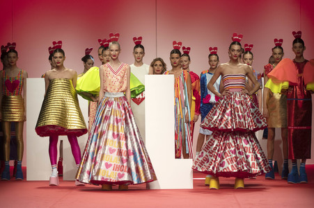Agatha Ruiz de la Prada Fashion Show auf der Mercedes-Benz Fashion Week Madrid Spring/Summer 2020