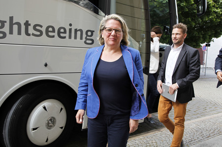 Bundesumweltministerin Svenja Schulze in Görlitz