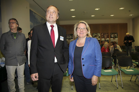 Bundesumweltministerin Svenja Schulze in Görlitz