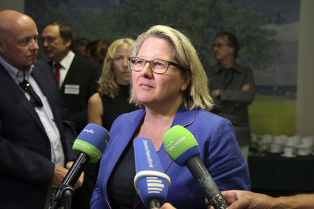 Bundesumweltministerin Svenja Schulze in Görlitz