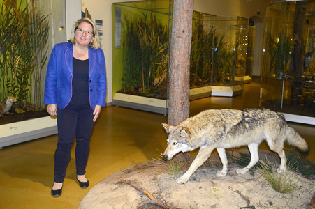 Bundesumweltministerin Svenja Schulze in Görlitz