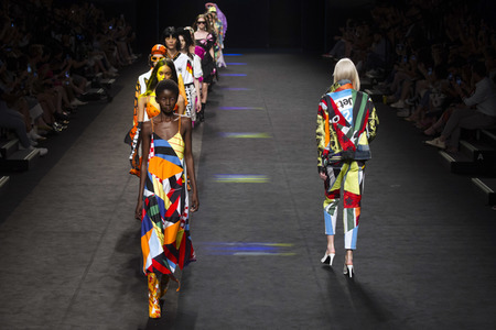 Maria Escoté Fashion Show auf der Mercedes-Benz Fashion Week Madrid Spring/Summer 2020