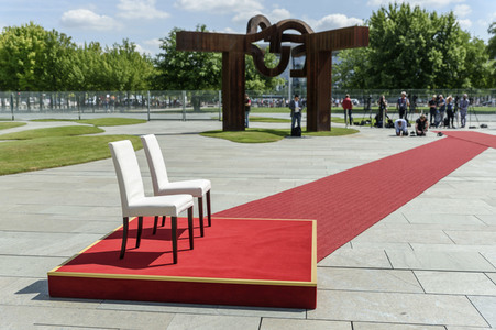 Angela Merkel empfängt Mette Frederiksen in Berlin