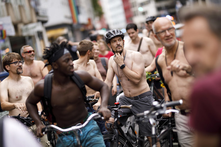 Cologne Naked Bike Ride 2019 in Köln
