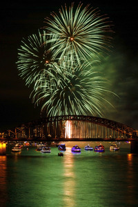 Kölner Lichter 2019 in Köln