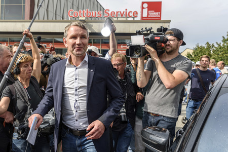 Wahlkampfauftakt derAfD in Cottbus