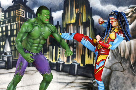 GEEK ART Collection No. 2 - Bodypainting and Transformaking