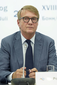 Pressekonferenz zum Petersburger Dialog 2019 in Königswinter