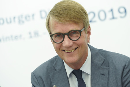 Pressekonferenz zum Petersburger Dialog 2019 in Königswinter