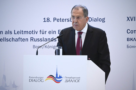 Eröffnung vom Petersburger Dialog 2019 in Königswinter