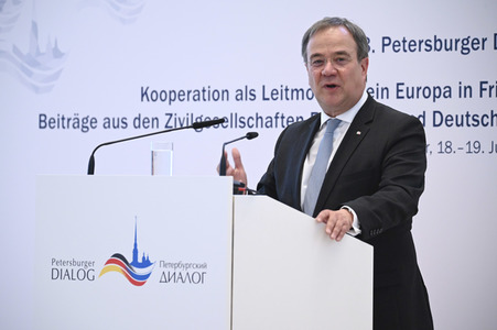 Eröffnung vom Petersburger Dialog 2019 in Königswinter