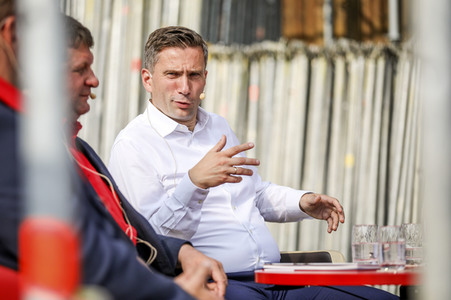 Podiumsgespräch mit Martin Dulig in Roßwein