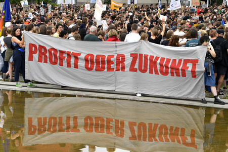 'Fridays for Future' Schülerdemonstration in Berlin