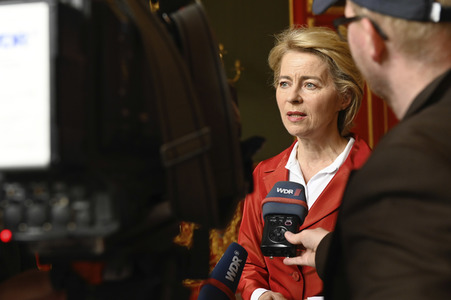 Besuch von Ursula von der Leyen in Aachen