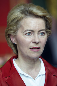 Besuch von Ursula von der Leyen in Aachen