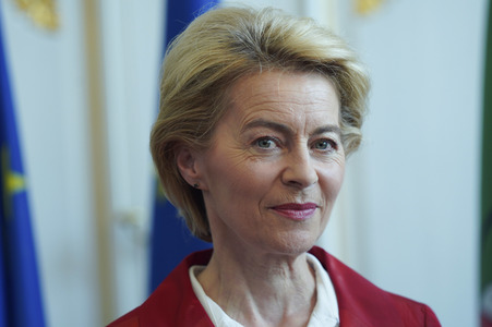 Besuch von Ursula von der Leyen in Aachen