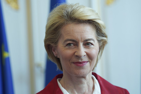 Besuch von Ursula von der Leyen in Aachen
