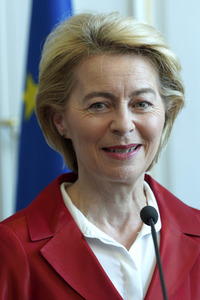 Besuch von Ursula von der Leyen in Aachen