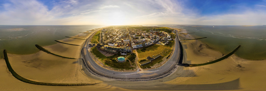 Luftbildaufnahme Norderney