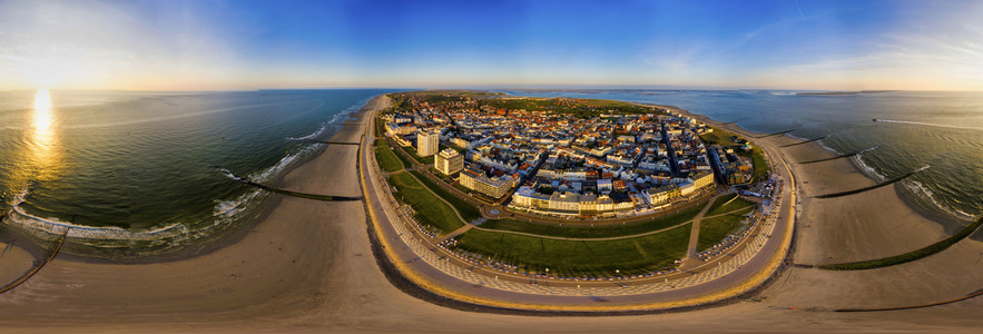Luftbildaufnahme Norderney