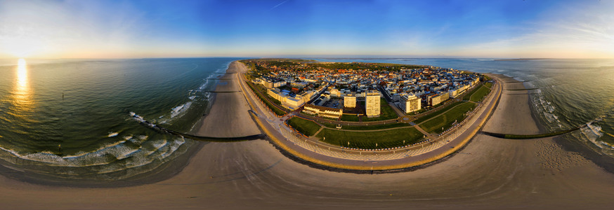 Luftbildaufnahme Norderney