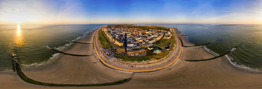 Luftbildaufnahme Norderney